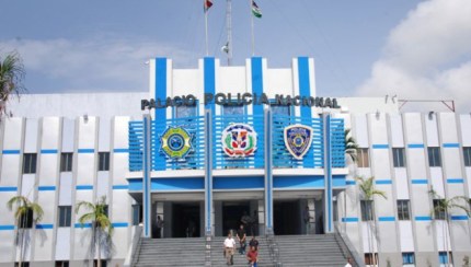 Fachada del Palacio de la Policía. Hoy/ Aracelis Mena. 10/06/2014