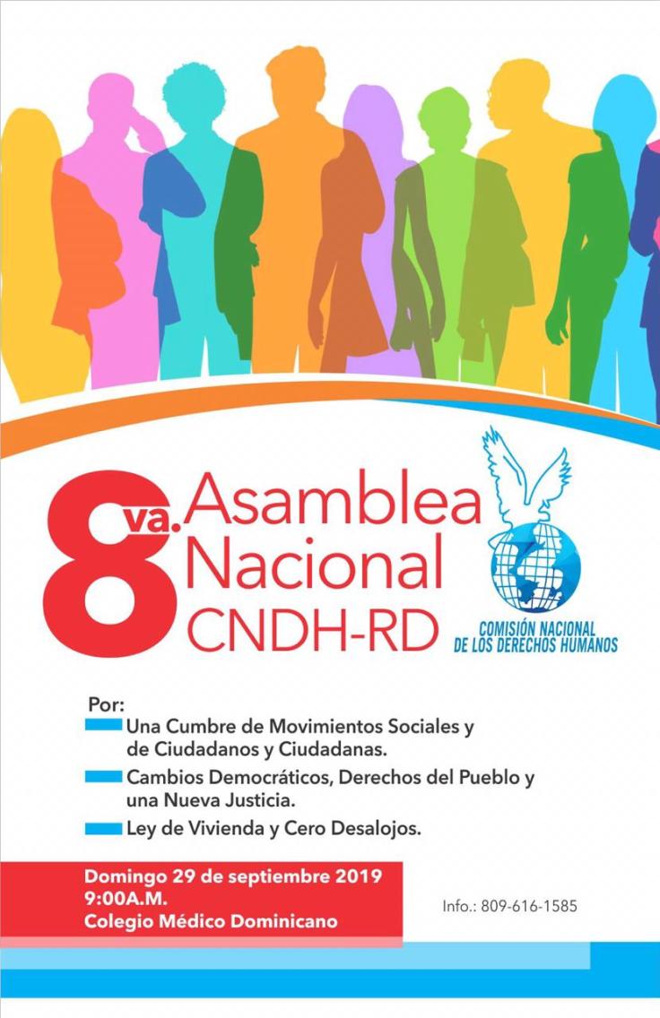 afiche 8va asamblea